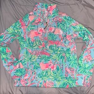 lily pulitzer quarter zip